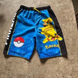 Pokemon Kids Blue Swim Shorts
